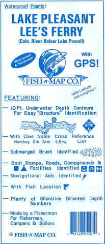 Buy map Lake Pleasant/Lees Ferry