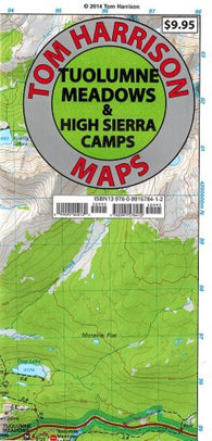 Buy map Tuolumne Meadows and High Sierra Camp Loop by Tom Harrison Maps