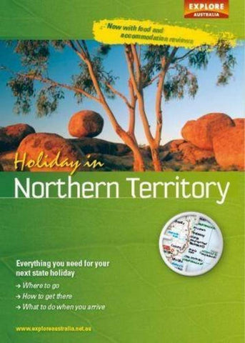 Buy map Holiday in Northern Territory by Universal Publishers Pty Ltd