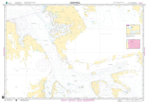 Buy map HINLOPENSTRETET N. FOSTERØYANE-NORDPORTEN (537) by Kartverket