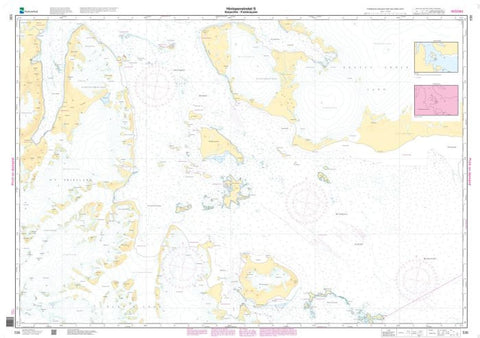 Buy map HINLOPENSTRETET S. SØRPORTEN-FOSTERØYANE (536) by Kartverket