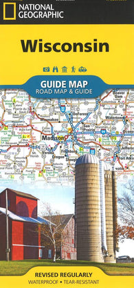 Buy map Wisconsin Guide Map by National Geographic Maps