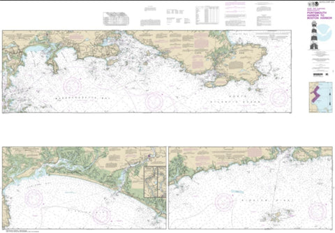 Buy map Portsmouth Harbor to Boston Harbor; Merrimack River Extension (13274-28) by NOAA