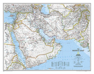 Buy map Middle East Classic Wall Map