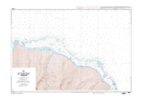 Buy map De la Pointe Venus a Mahaena by SHOM