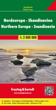 Buy map Europe, Northern, and Scandinavia by Freytag-Berndt und Artaria