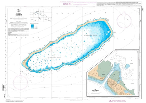 Buy map Passe Tairapa by SHOM