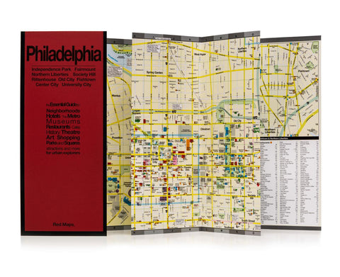 Buy map Philadelphia, Pennsylvania by Red Maps