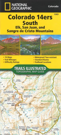 Buy map Colorado Backpack Loops North
