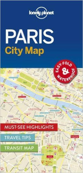 Buy map Paris City Map by Lonely Planet Publications