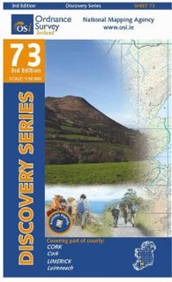 Buy map Cork, Limerick, Ireland Discovery Series #73