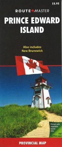 Buy map New Brunswick and Prince Edward Island by Route Master