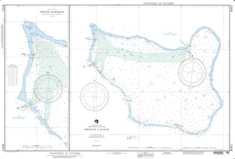 Buy map Oroluk Lagoon Caroline Islands (NGA-81411-2) by National Geospatial-Intelligence Agency