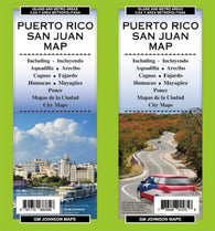 Buy map San Juan, Puerto Rico by GM Johnson