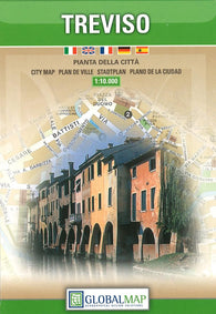 Buy map Treviso Colli Asolani and Il Montello, Italy by Litografia Artistica Cartografica
