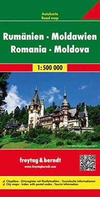 Buy map Romania and Moldova by Freytag-Berndt und Artaria