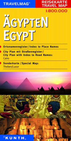 Buy map Egypt by Kunth Verlag