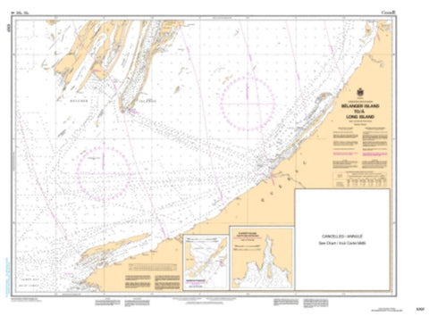 Buy map Belanger Island to Long Island by Canadian Hydrographic Service