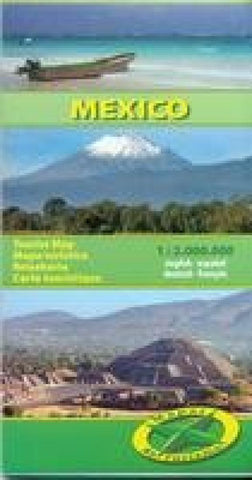 Buy map Mexico Tourist Map