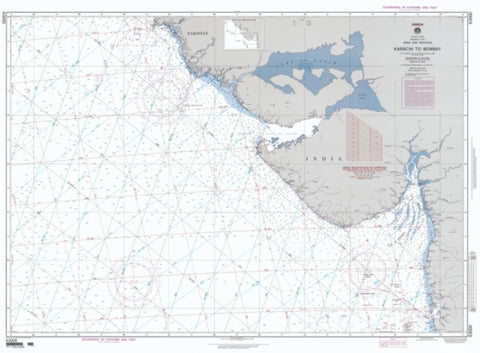 Buy map Karachi To Bombay (India) (NGA-63000-13) by National Geospatial-Intelligence Agency