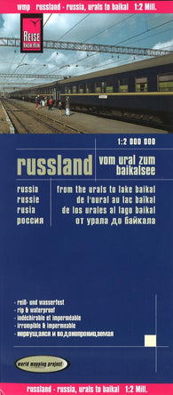 Buy map Russia, from the Urals to Lake Baikal by Reise Know-How Verlag