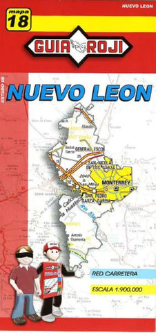 Buy map Nuevo, Mexico, State Map by Guia Roji