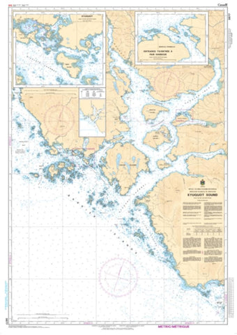 Buy map Kyuquot Sound by Canadian Hydrographic Service