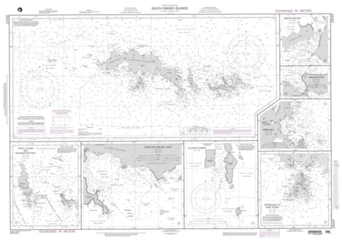 Buy map South Orkney Islands (NGA-29107-2) by National Geospatial-Intelligence Agency