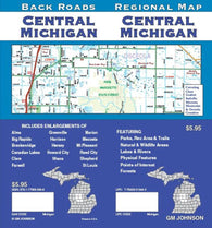 Buy map Central Michigan : regional map = Central Michigan : back roads