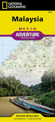 Buy map Malaysia Adventure Map 3021