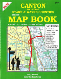 Buy map Canton, Ohio and Vicinity, Atlas by GM Johnson