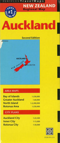 Buy map Auckland, New Zealand by Periplus Editions