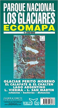 Buy map Parque Nacional los Glaciares : ecomapa