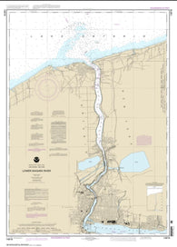 Buy map Lower Niagara River (14816-24) by NOAA