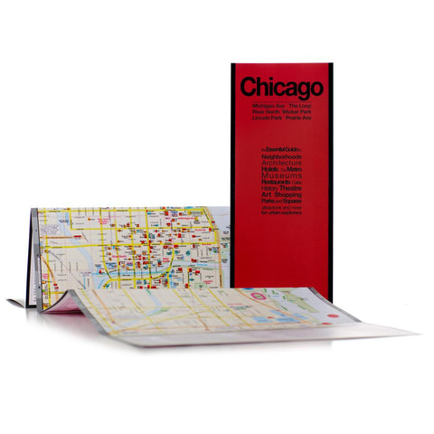 Buy map Chicago, Illinois by Red Maps