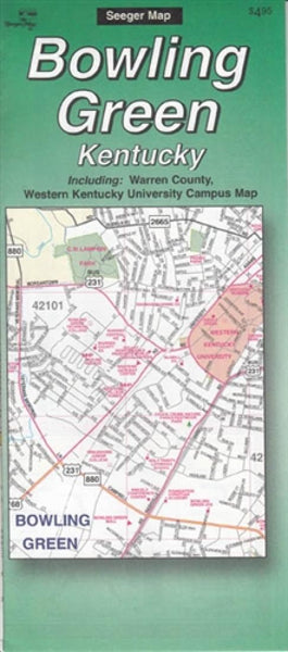 Buy map Bowling Green, Kentucky by The Seeger Map Company Inc.