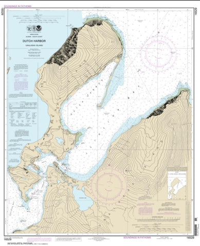 Buy map Dutch Harbor (16529-16) by NOAA