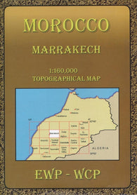 Buy map Morocco: Marrakech Topographical Map