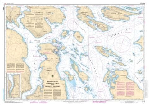 Buy map Haro Strait, Boundary Pass and/et Satellite Channel by Canadian Hydrographic Service