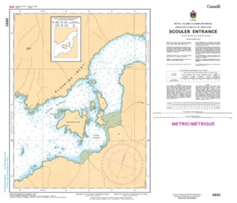 Buy map Scouler Entrance by Canadian Hydrographic Service