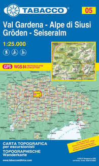 Buy map Val Gardena - Alpe di Siusi/Groden - Seiseralm