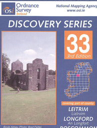Buy map Leitrim, Longford, Roscommon, Sligo, Ireland Discovery Series #33