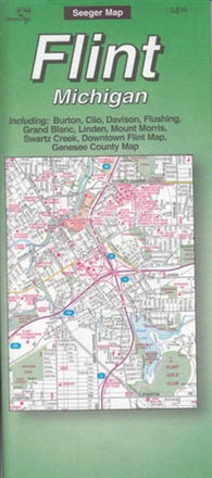 Buy map Flint, Michigan by The Seeger Map Company Inc.