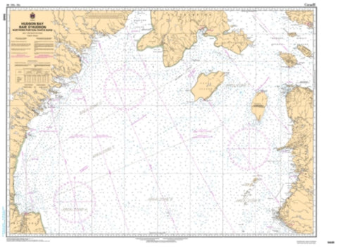 Buy map Hudson Bay/Baie dHudson, Northern Portion/Partie Nord by Canadian Hydrographic Service