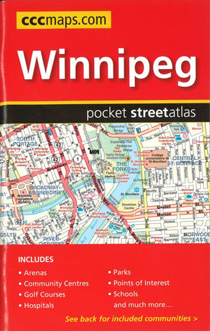 Buy map Winnipeg MB Pocket Road Atlas by Canadian Cartographics Corporation