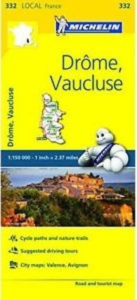Buy map Drome/Vaucluse (332) by Michelin Maps and Guides