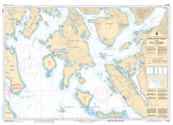 Buy map Desolation Sound and/et Sutil Channel by Canadian Hydrographic Service