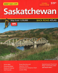 Buy map Saskatchewan Back Road Atlas by Canadian Cartographics Corporation