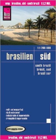 Buy map Brazil, Southern by Reise Know-How Verlag