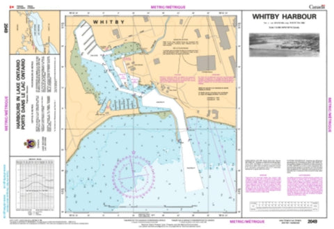 Buy map Whitby Harbour by Canadian Hydrographic Service